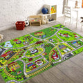 Booooom Jackson Car Rug with Exquisite Box, Washable Rug Kids Area Rug Play Mat by BooooomJackson