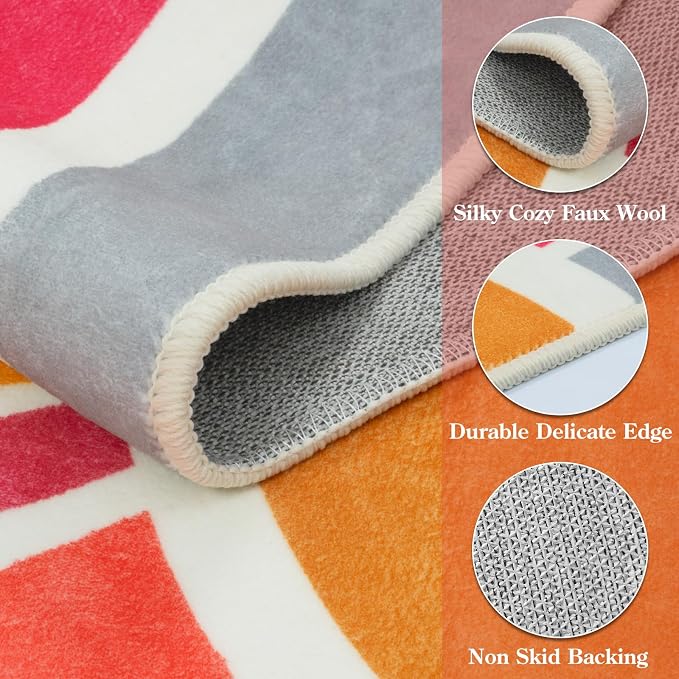 STARUIA Boho Machine Washable 6x9 Area Rugs - Image 6