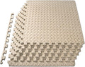 ProsourceFit Exercise Puzzle Mat 1/2-inch, EVA Interlocking Foam Floor Tiles by ProsourceFit