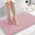 OLANLY Small Bathroom Rugs 24x16, Extra Soft Absorbent Chenille Bath Rugs by OLANLY