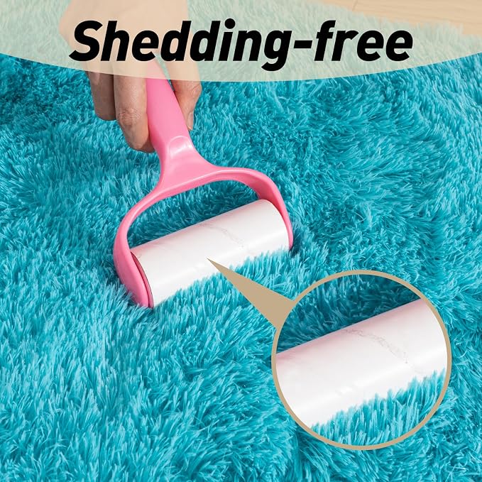 Mugorn 2x3 Rugs for Bedroom, Fluffy Area Rugs for Living Room, Soft Shag Kids - Image 5