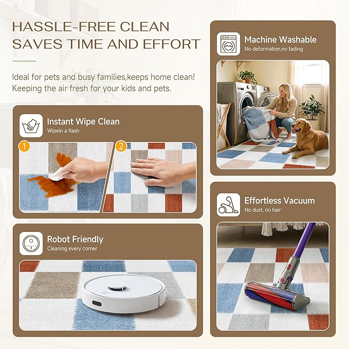 PureCozy Machine Washable 2x6 Runner Rug - Image 5