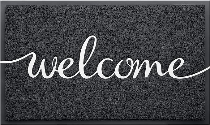 CozyBounty Door Mat Welcome Mats Outdoor Indoor Non-Slip Doormat by CozyBounty