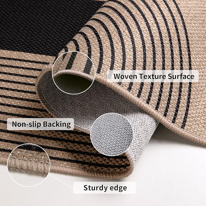 Tangsoo Easy Jute 2x6 Washable Runner Rug - Image 3