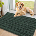 Smiry Dog Door Mat for Muddy Paws 36x24, Absorbent Dirt Trapper, Non-Slip by Smiry