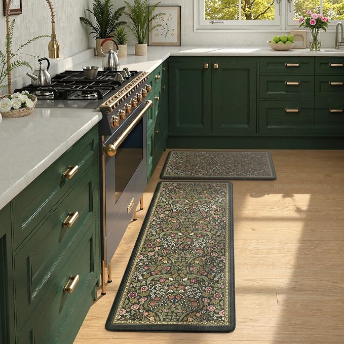 Collive Kitchen Mats for Floor 2PCS, Cushioned Anti Fatigue Rugs Non-Slip - Image 8