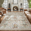 AMTOVO 8x10 Washable Area Rugs for Living Room, Non-Slip&Non-Shedding Large by AMTOVO