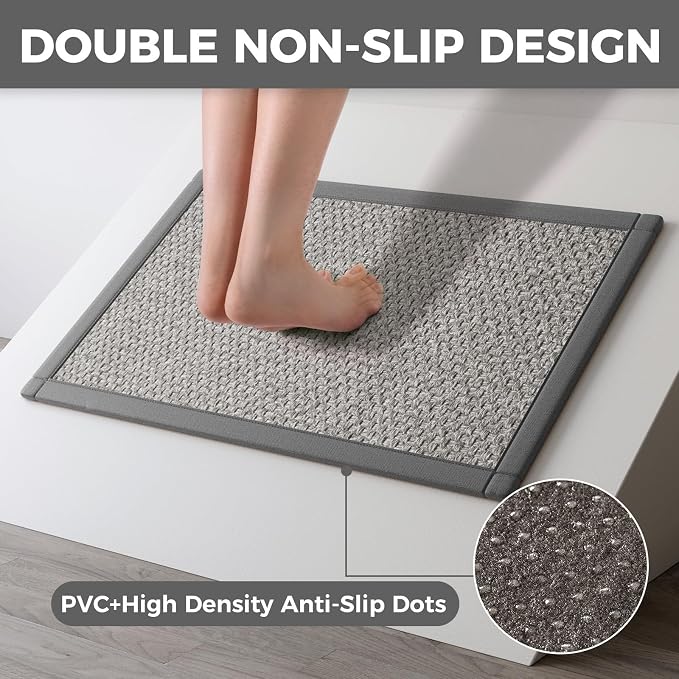 YDKGL Kitchen Rugs Mat Non Slip Washable, 0.4" Thick Anti Fatigue Cushioned - Image 5