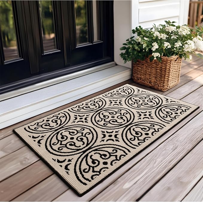 GRANNY SAYS Door Mat Indoor Entrance Non-Slip, Welcome Mats Front Door Mat by GRANNYSAYS