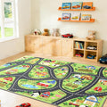 Farmyard Adventure Play Rugs, Educational and Fun Farm Play Mat by BBENRON