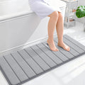 OLANLY Memory Foam Long Bathroom Rugs Runner 47x20, Super Soft Absorbent Bath by OLANLY