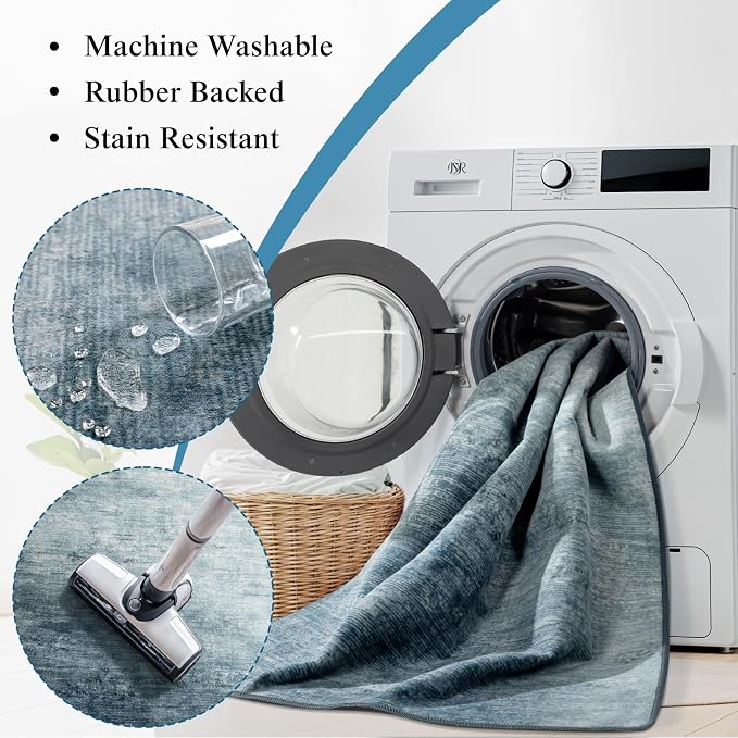 LIANLAM Washable Rug 10x14 Area Rugs - Image 5