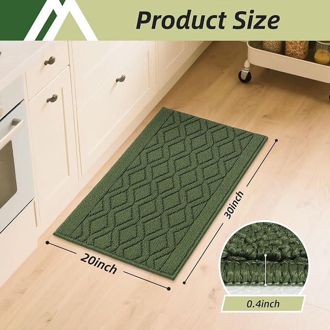 COSY HOMEER-Kitchen-Rugs-and-Mats 20"x30" Non Slip Kitchen Mats - Image 2