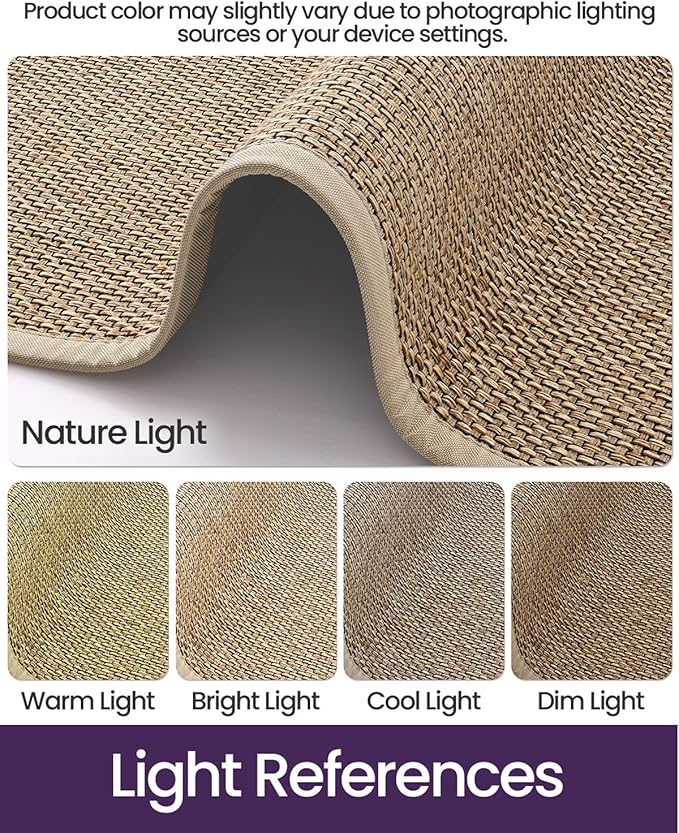 DEXI Ultra Thin Entryway Indoor Door Mat 32x48, Non Slip Rubber Backing Inside - Image 3