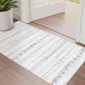 Nakagishi 2X4 Rug Washable Area Rug: Small Soft Boho Farmhouse Neutral Moroccan by NakagishiAreaRug