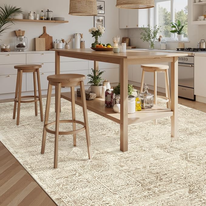 Soalmost Washable Area Rug 8x10, Large Soft Rugs - Image 2