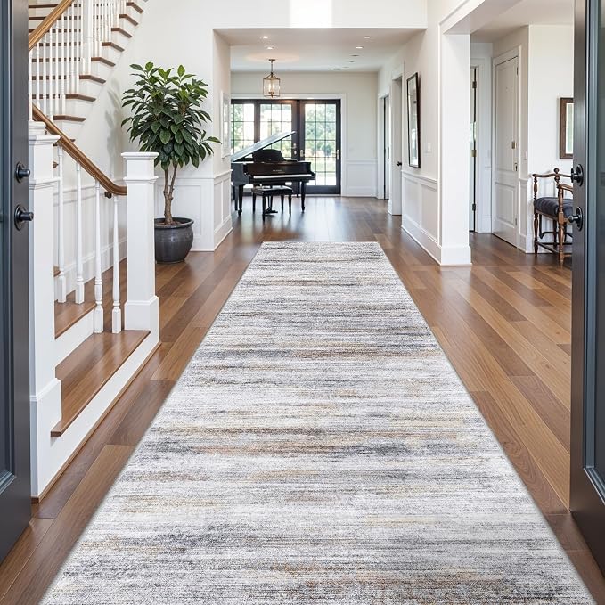 Large Runner Rugs for Hallway 4x18: Non-Slip Washable Wide Carpet - Image 2