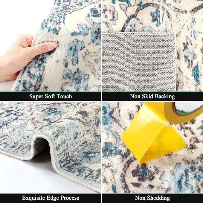 HEBE Washable Area Rug - Image 3