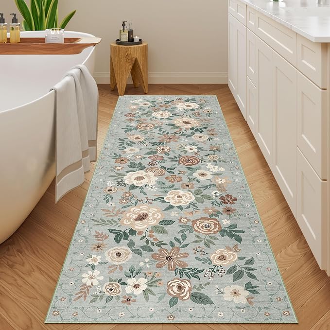 DUKINO 2x6 Runner Rug for Hallway, Washable Kitchen Runner Rug - Image 4