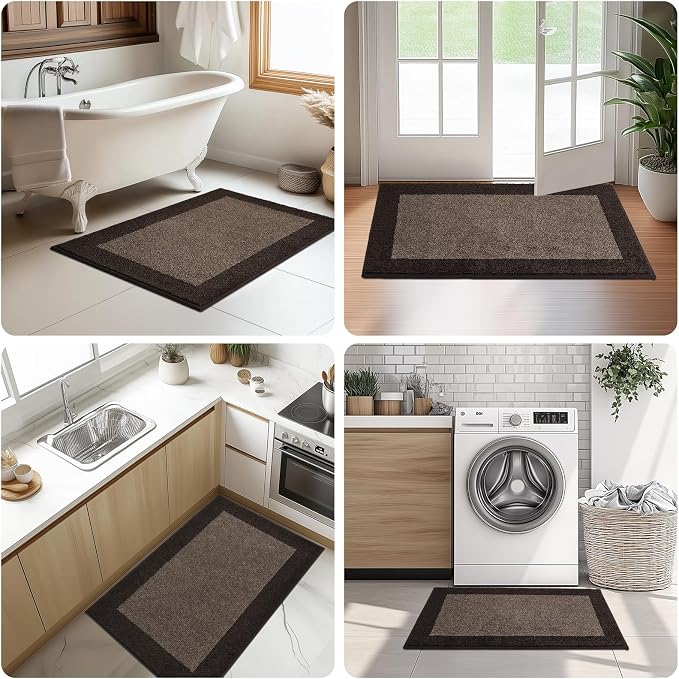 Machine Washable Kitchen Rug 24" x 96", Non Slip Kitchen Mat - Image 6