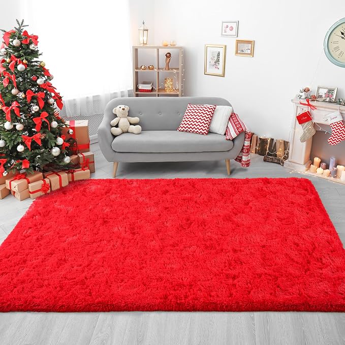 Chicrug Soft Area Rugs for Bedroom Living Room Plush Fluffy Rug 3x5 Feet - Image 7