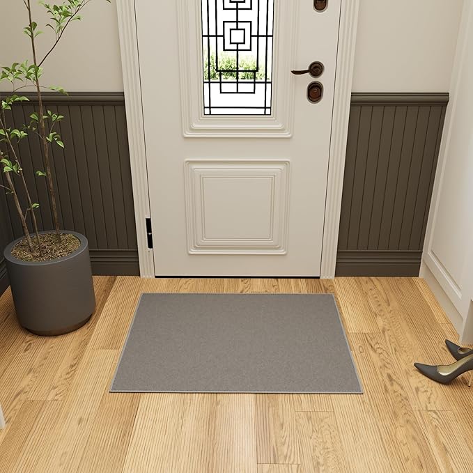 Ottomanson Door Mat Entryway Rug – Non-Slip Durable Low-Pile Kitchen Sink & by Ottomanson