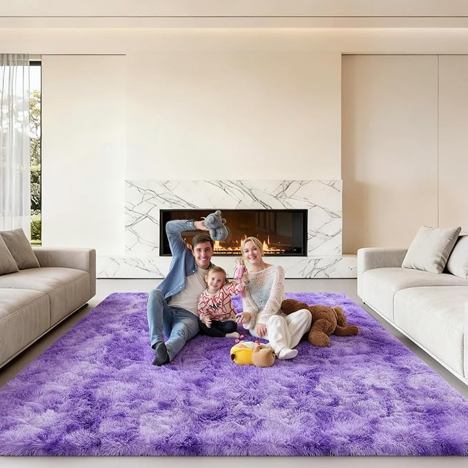 Area Rugs 9x12 Living Room, Large Fluffy Rugs - Image 6