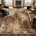 BESTSWEETIE Area Rug 5x7 Rug Machine Washable Non-Slip Low Pile Print Pattern by BESTSWEETIE
