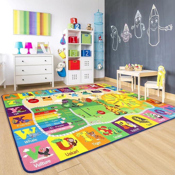 Chicrug Educational 3x5 Kids Area Rug - Image 3