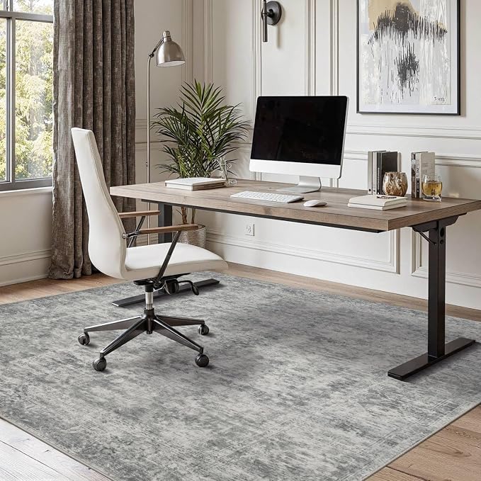 Rugxara 4x6 Area Rugs for Living Room Bedroom, Large Washable Rug, Non Slip & - Image 3