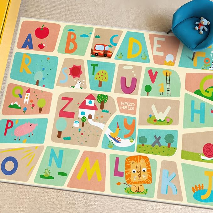 Huge ABC Alphabet Classroom Rugs Elementary – 9x12 School Rug - Image 7