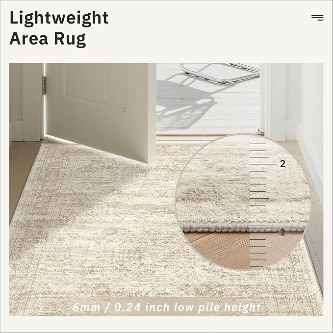 Soalmost Washable Runner Rug - Image 8
