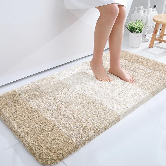 OLANLY Bathroom Runner Rugs Mat 44x24, Extra Soft Absorbent Microfiber Bath Rugs by OLANLY