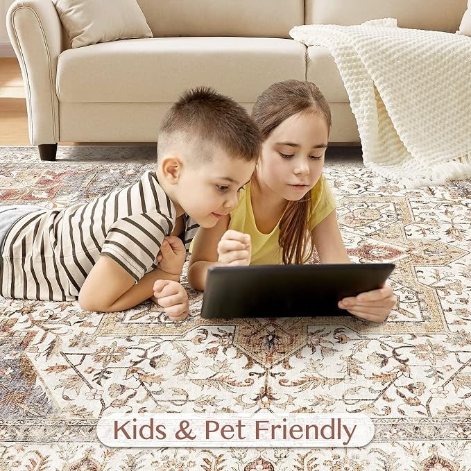 Tortania Area Rug Living Room Rugs - Image 7