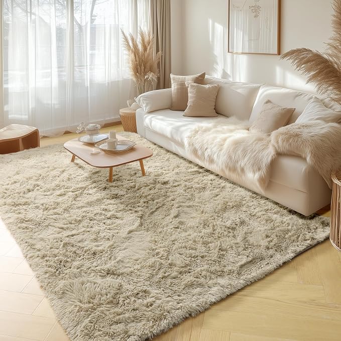 PAGISOFE Fluffy Large Living Room 5x7 Area Rugs, Fuzzy Shag Shaggy Rug Soft - Image 8