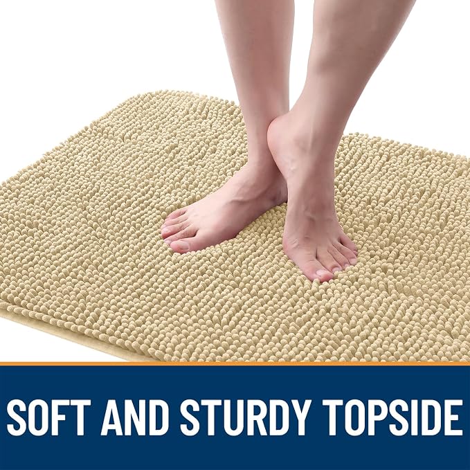 OLANLY Dog Door Mat for Muddy Paws 50x30, Absorbs Moisture and Dirt, Absorbent - Image 4