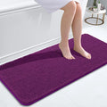 OLANLY Bathroom Runner Rugs 47x20, Extra Soft Absorbent Chenille Bath Rugs by OLANLY