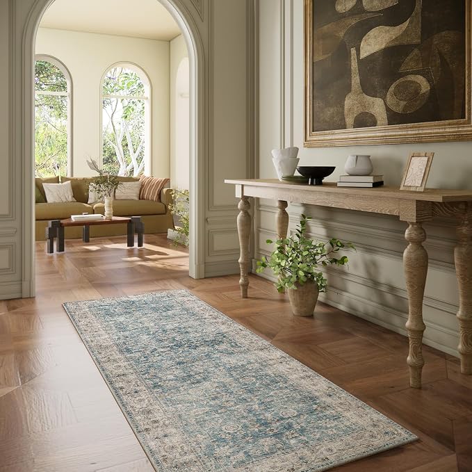 Machine Washable Rug Runners for Hallways: 2'6"x8' Kitchen Rugs Stain Resistant - Image 6