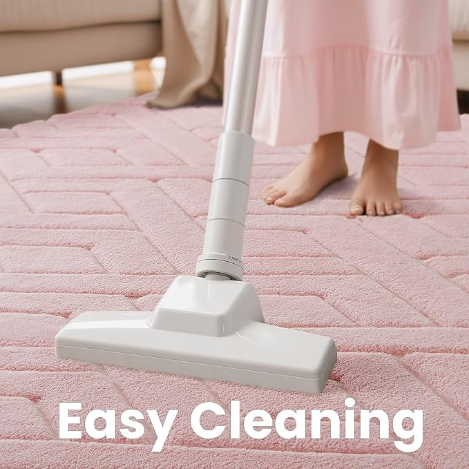 Macgace Ultra Soft Pink Area Rug - Image 8