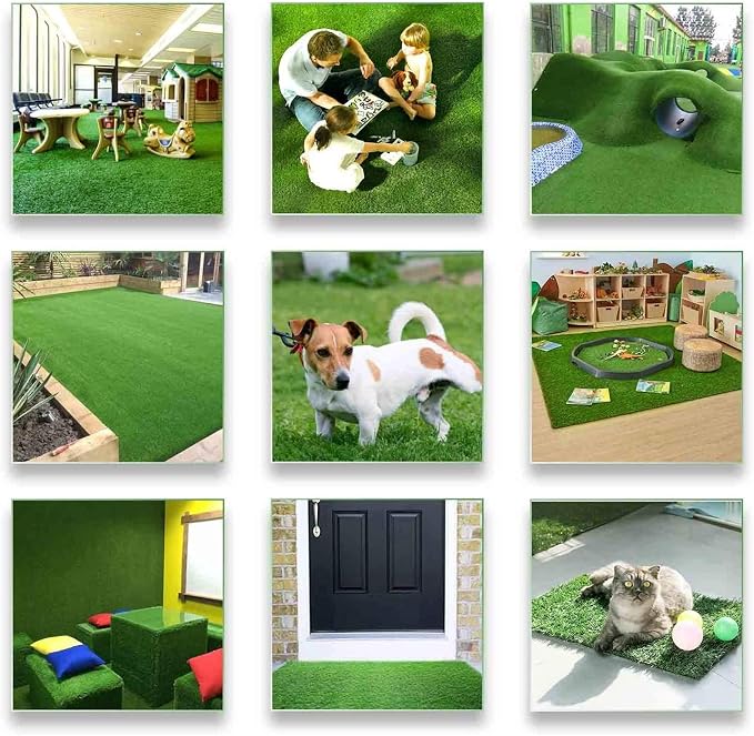 LITA Realistic Artificial Grass Turf Lawn Customized Size 11 x 54 Feet - Image 6