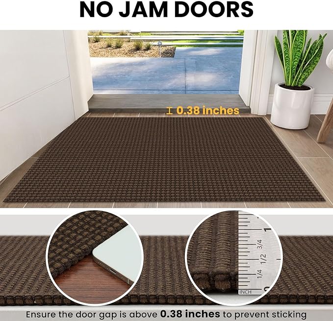 IOHOUZE Washable Runner Rug 2x5 Non Slip Runners - Image 3