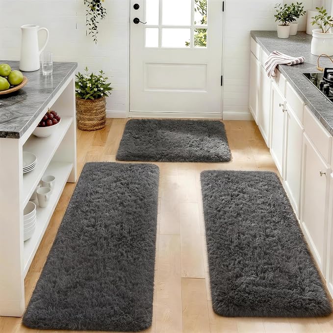 Ophanie Small Rug Washable Non Slip Throw Bedside Area Rugs, Fluffy Soft Mini - Image 5
