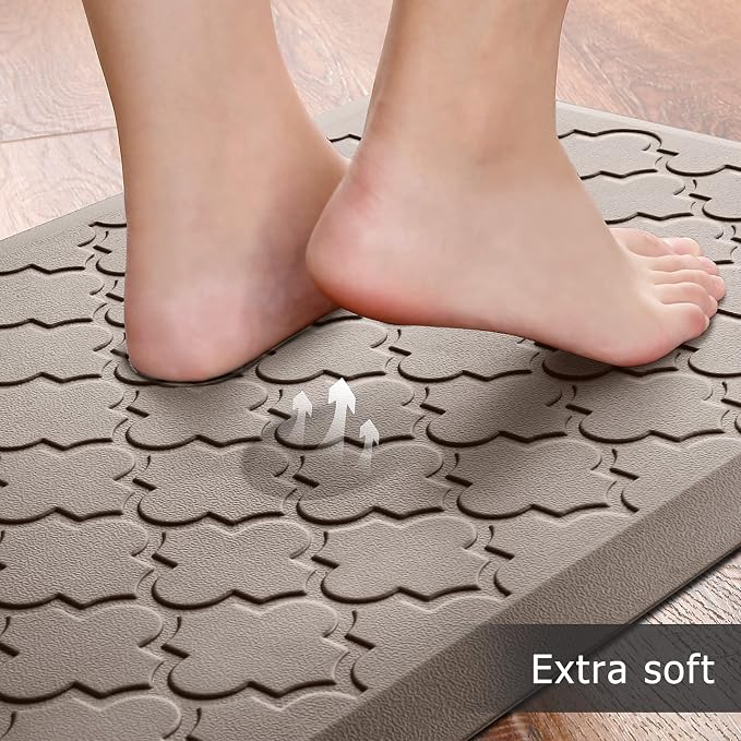 Kitchen Mat Cushioned Anti-Fatigue Floor Mat Water Resistant Non-Skid Ergonomic - Image 3