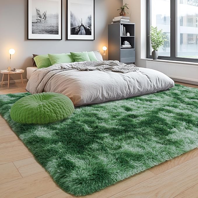 Area Rugs 9x12 for Living Room, Ultra Soft Fluffy Rugs for Bedroom, Non-Slip - Image 7