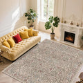 Vintage Moss Living Room Rug, 9x12 Washable Area Rugs by Unknown