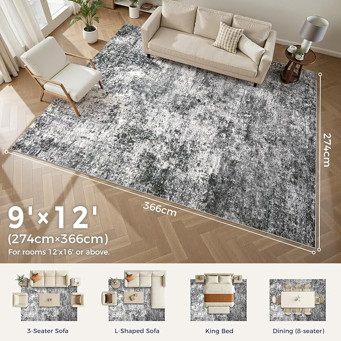 DMOYEST Area Rug Living Room Rugs - Image 2