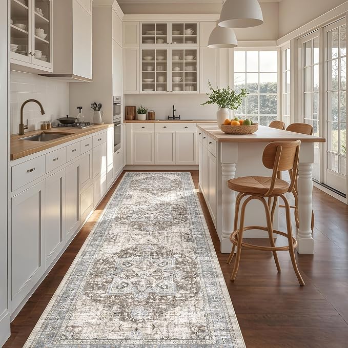 Tortania Area Rug 3x10 Runner Rugs - Image 3