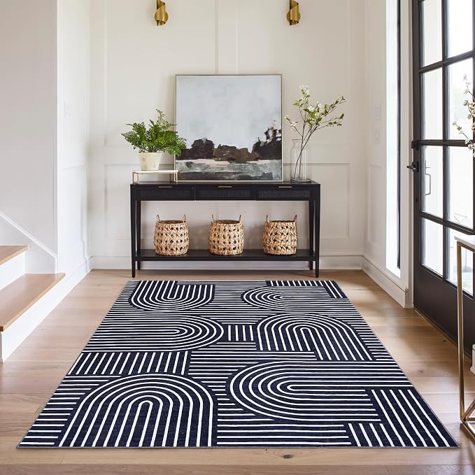 ROYHOME Washable Rug 5x7 Area Rugs - Image 2