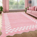 GarveeHome Area Rug 6x9 Large Living Room Modern Border Throw Rug by GarveeHome