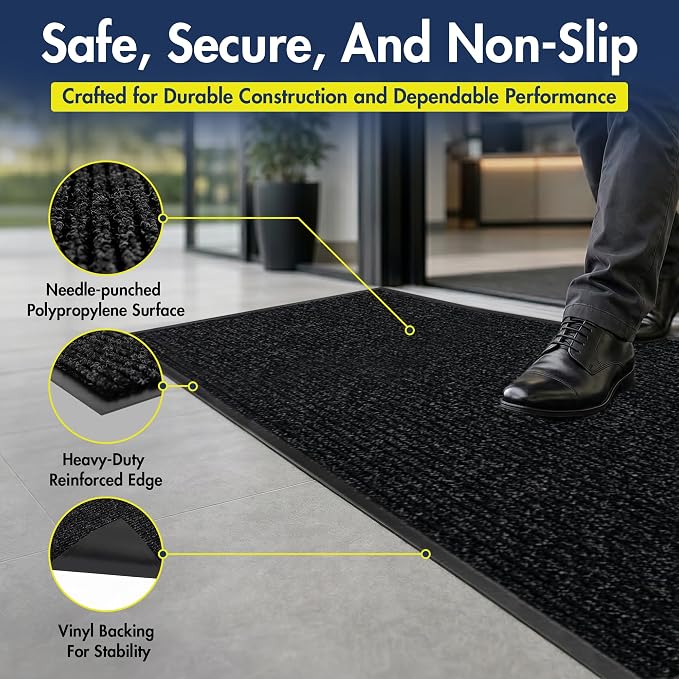 Notrax 109 Industrial Door Mat, Heavy Duty Commercial Rugs - Image 5